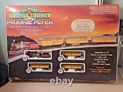 Bachmann 24004 PRAIRIE FLYER N Scale Electric Train E-Z Track Ready-to-Run Snap