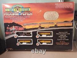 Bachmann 24004 PRAIRIE FLYER N Scale Electric Train E-Z Track Ready-to-Run Snap