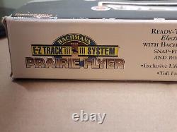 Bachmann 24004 PRAIRIE FLYER N Scale Electric Train E-Z Track Ready-to-Run Snap