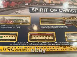 Bachmann 24017 Spirit Of Christmas N Scale Ready to Run Train Set New Sealed Box