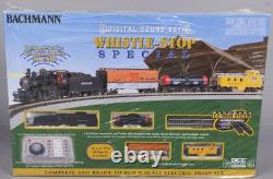 Bachmann 24133 N Scale Whistle-Stop Special Steam Starter Freight Train Set
