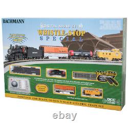 Bachmann 24133 Whistle-Stop Special Train Set with Digital Sound N Scale