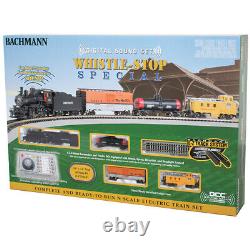 Bachmann 24133 Whistle-Stop Special Train Set with Digital Sound N Scale