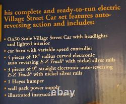 Bachmann 25017 Village Street Car Set Ready-to-Run On30 Scale Set
