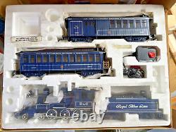 Bachmann Big Hauler B&O Royal Blue Lot Set Of 4 G Scale Ready To Run New In Box