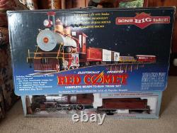 Bachmann Big Haulers G Scale Red Comet Ready To Run Train Set with Sound NIB