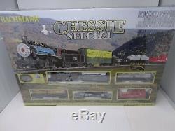 Bachmann Chessie Special Ready to Run Electric Train Set HO Scale