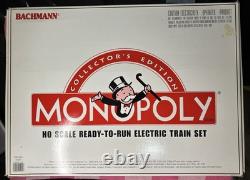 Bachmann Collectors Edition Monopoly Ho Scale Ready To Run Train Set NEW