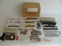 Bachmann HO Complete Ready to Run Budweiser Promotional Train Set #AA400402C EX
