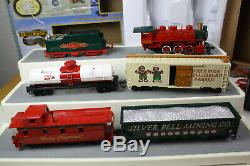 Bachmann HO Jingle Bell Express Train Set 00724 NIB Complete/Ready to Run