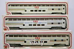 Bachmann HO Olympic Team Express Train Set 1992 Barcelona Mopar Edition RARE
