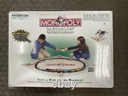 + Bachmann HO Scale Monopoly Ready-to-Run Train Set with Gameboard Mat SEALED ST