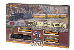 Bachmann HO Scale Ready To Run Durango And Silverton Model Train Set 00710