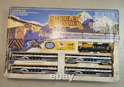 Bachmann HO Train Set Ready To Run McKinley Explorer 00624 Alaska 3015 EZ Track