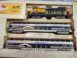 Bachmann HO Train Set Ready To Run McKinley Explorer 00624 Alaska 3015 EZ Track