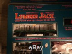 Bachmann Lumber Jack G Scale 90017 Ready to Run Set WORKS