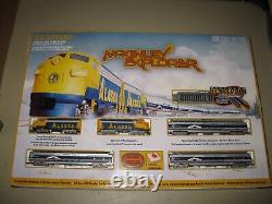 Bachmann N Scale #24010 MCKINLEY EXPLORER ALASKA Ready-to-Run Train Set NEW