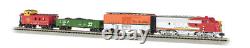 Bachmann N Scale Santa Fe Super Chief Diesel Freight Train Set Bac24021 New