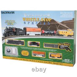 Bachmann N Whistle-Stop Special Steam Freight Set/4-6-0 withDCC Sound