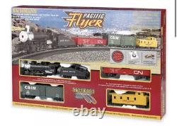 Bachmann Pacific Flyer Complete & Ready To Run Ho Scale Electric Train Set New