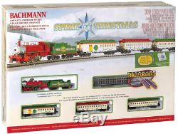 Bachmann Spirit Of Christmas Ready To Run Electric Train Set N Scale