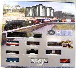 Bachmann Train Empire Builder Set Complete Ready to Run N Scale Train Set New