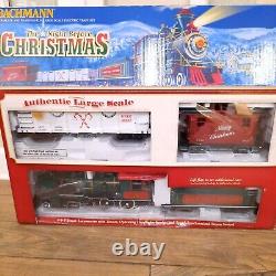 Bachmann Train Night Before Christmas Ready To Run Electric Train Set G scale