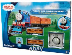 Bachmann Trains 642 HO Scale Ready to Run Train Set THOMAS WITH ANNIE AND CLARAB