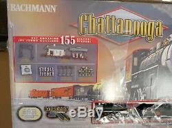 Bachmann Trains Chattanooga Ready To Run 155 Piece Elec Train Set HO read desc