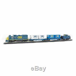 Bachmann Trains Coastliner Ready-To-Run Freight Train Set, HO Scale 734-BT