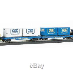 Bachmann Trains Coastliner Ready-To-Run Freight Train Set, HO Scale 734-BT