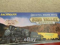 Bachmann Trains Echo Valley Ready-to-Run HO Scale Train Set DCC Sound