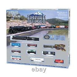 Bachmann Trains Empire Builder Ready To Run 68 Piece Train Set N Scale