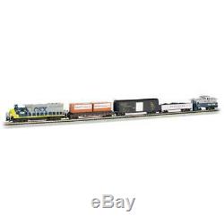 Bachmann Trains Freightmaster N Scale Ready-To-Run 60-Piece Train Set (Open Box)