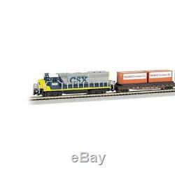Bachmann Trains Freightmaster N Scale Ready-To-Run 60-Piece Train Set (Open Box)