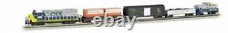 Bachmann Trains Freightmaster Ready To Run 60 Piece Electric Train Set N