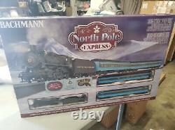 Bachmann Trains HO Scale North Pole Express Ready to Run Electric Train Set
