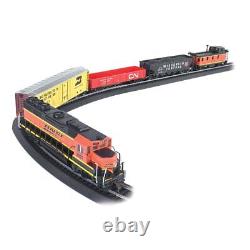 Bachmann Trains HO Scale Rail Chief BNSF Freight Ready To Run Electric Train Set