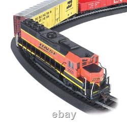 Bachmann Trains HO Scale Rail Chief BNSF Freight Ready To Run Electric Train Set