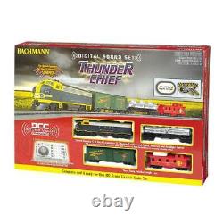 Bachmann Trains HO Scale Thunder Chief Ready To Run Electric Train Set with Sound