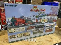 Bachmann Trains Jingle Bell Express HO Scale Ready-to-Run Electric Train Set