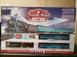 Bachmann Trains North Pole Express Ready To Run Electric Train Set HO Scale