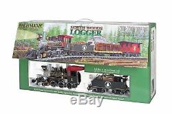 Bachmann Trains North Woods Logger Ready To Run Electric Train Set Large