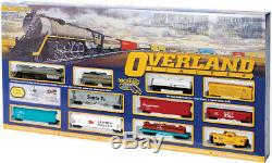Bachmann Trains Overland Limited, HO Scale Ready-to-Run Electric Train Set
