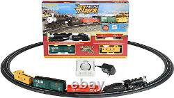 Bachmann Trains Pacific Flyer Ready to Run Electric Train Set HO Scale