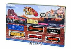 Bachmann Trains Rail Chief Ready To Run 130 Piece Electric Train Set HO S