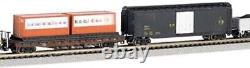 Bachmann Trains Ready To Run 60 Piece Electric Train Set N Scale, Silver