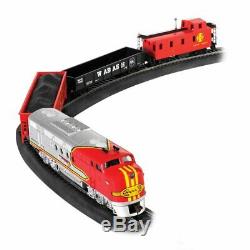 Bachmann Trains Santa Fe Flyer HO Scale Ready-to-Run Electric Train Set 647-B