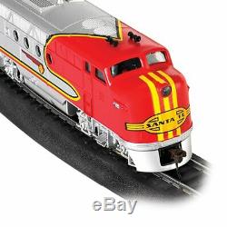 Bachmann Trains Santa Fe Flyer HO Scale Ready-to-Run Electric Train Set 647-B