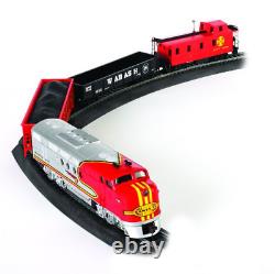 Bachmann Trains Santa Fe Flyer Ready To Run Electric Train Set HO Scale x x